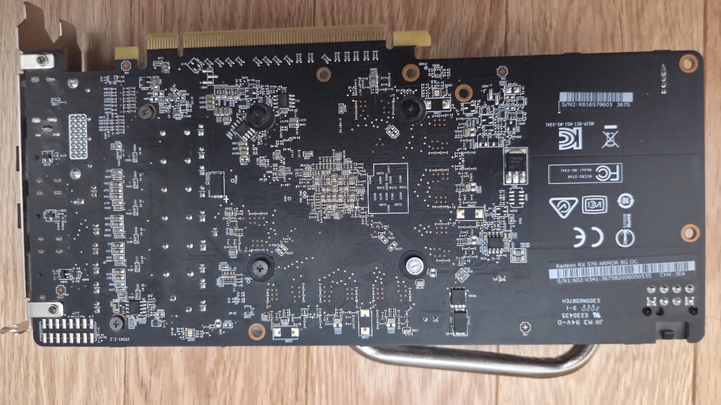 MSI Radeon RX 570 Armor OC Graphics Card - photo 2