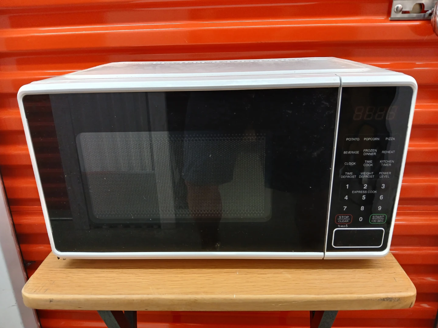 White Microwave Oven