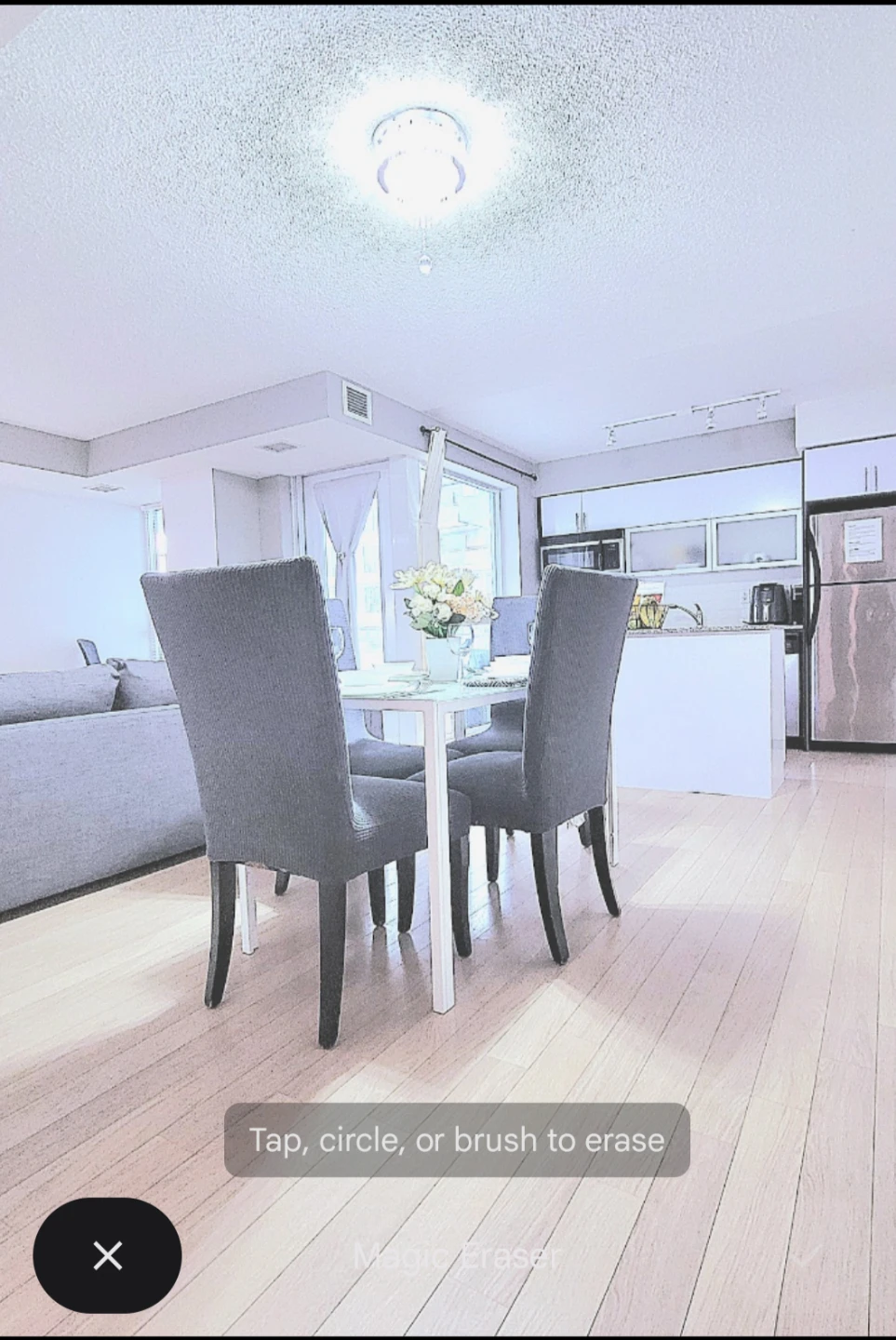 4 Upholstery Dinning Chairs