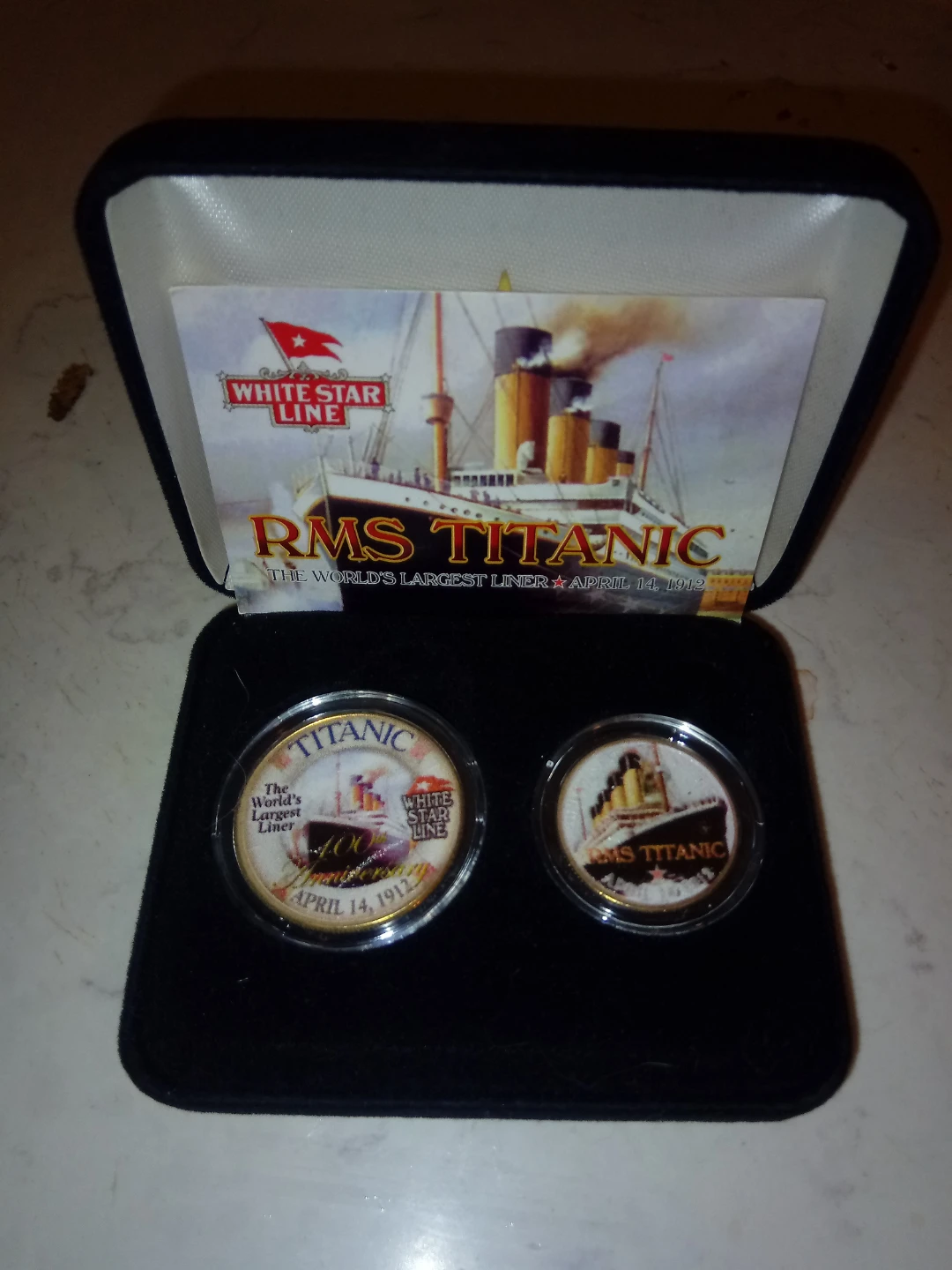 RMS Titanic Commemorative Coin Set