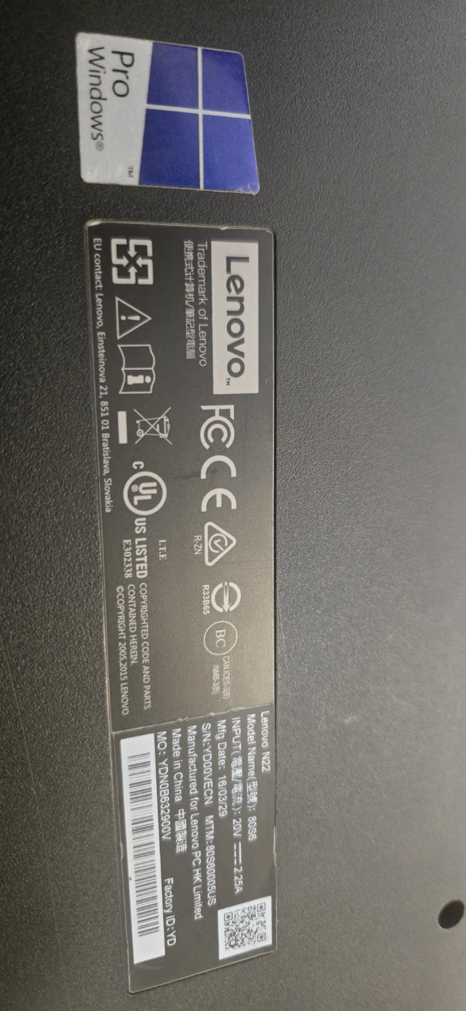 Lenovo N22 broken screen. - photo 2