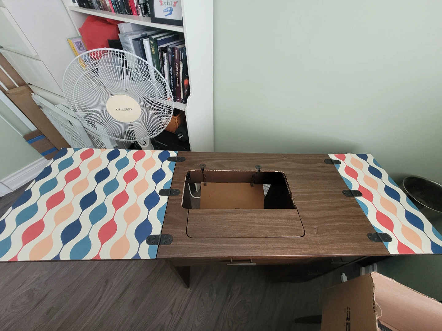 Vintage Sewing Machine Table