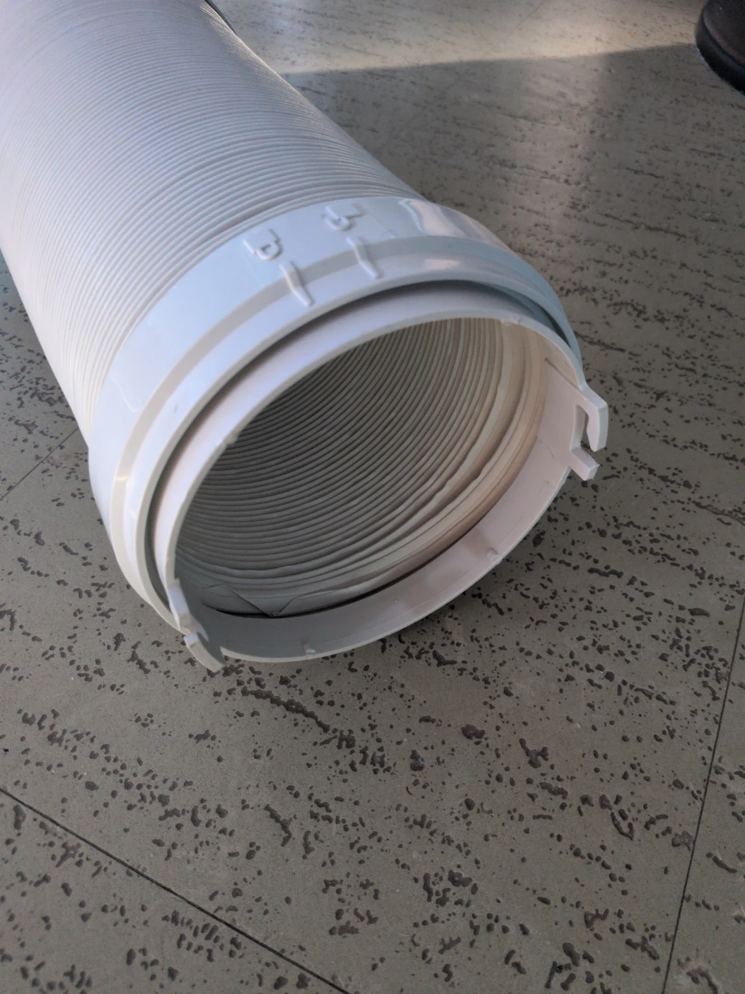 White Flexible Air Conditioner Exhaust Hose - photo 3