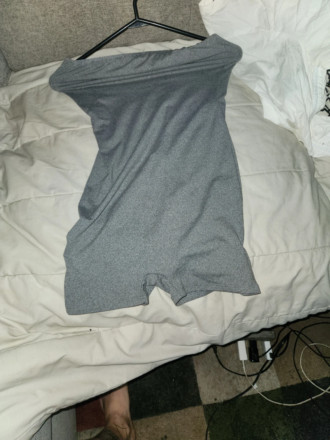 Fashion Nova Grey Bodysuit