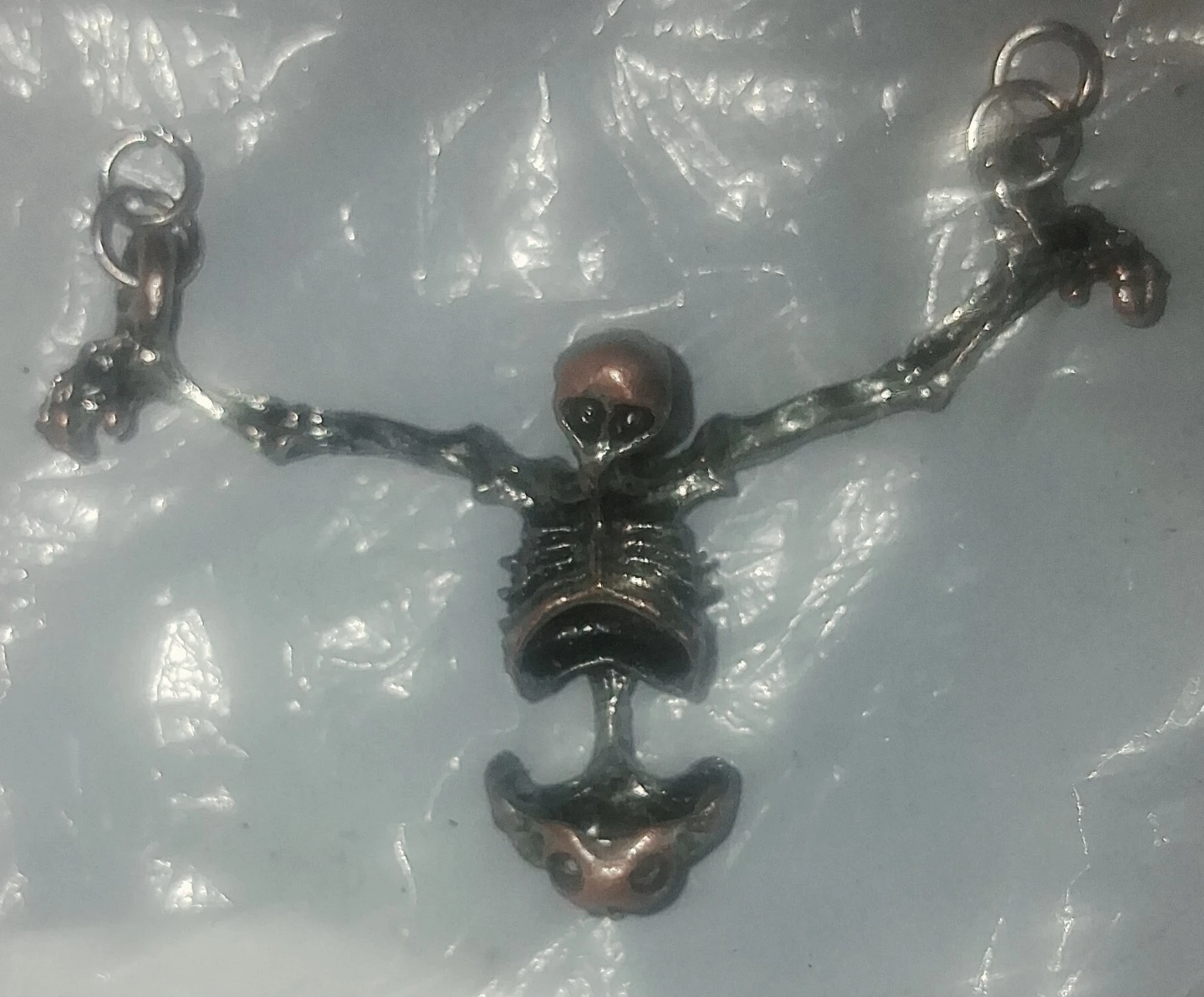 Skeleton Charm Pendant
