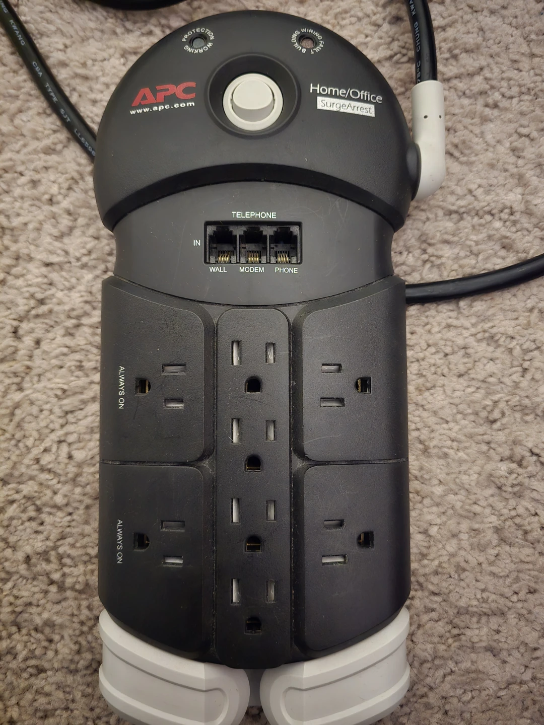 APC SurgeArrest Home/Office Surge Protector 8 Outlets - photo 4