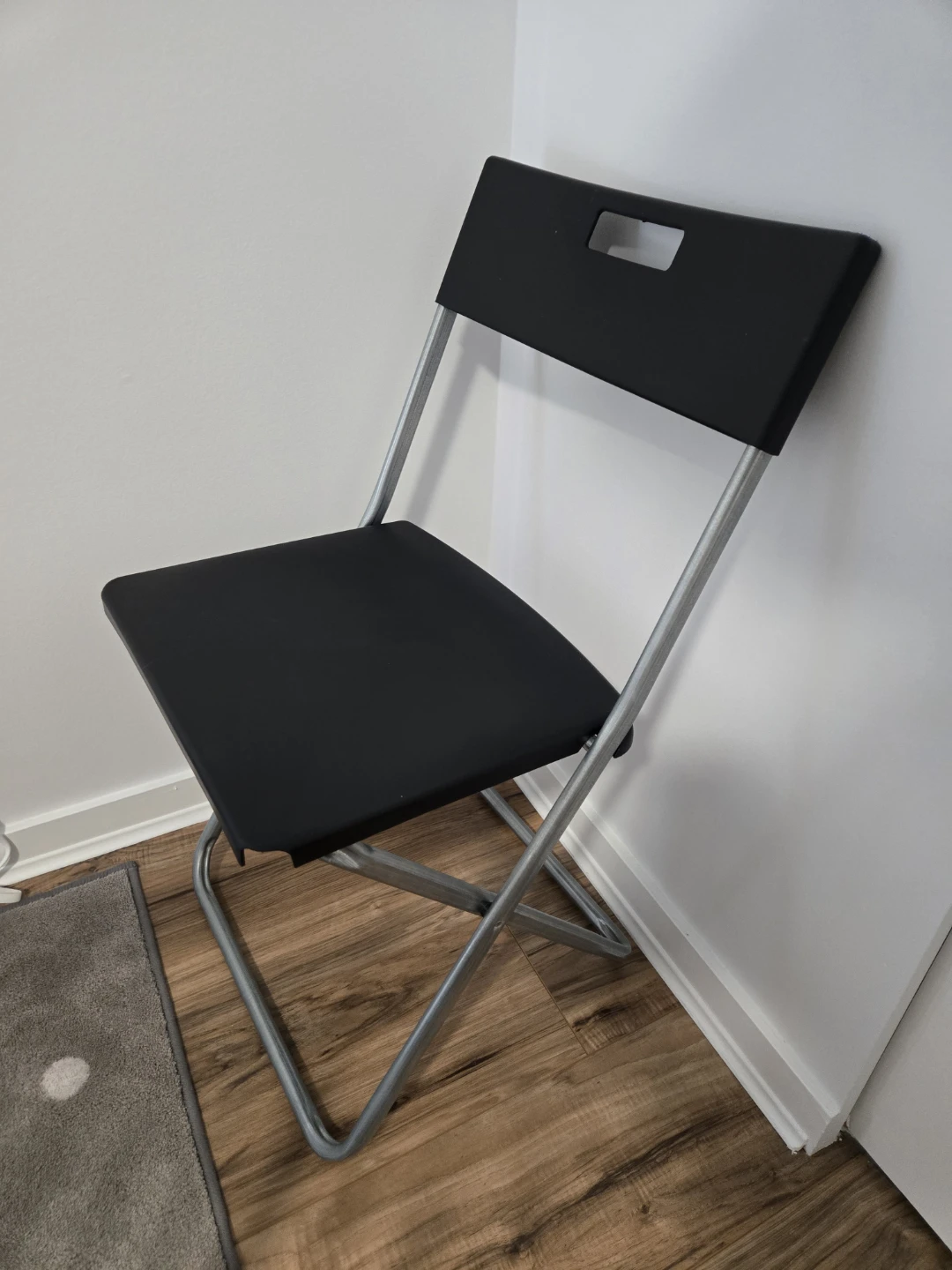 IKEA Black Folding Chair