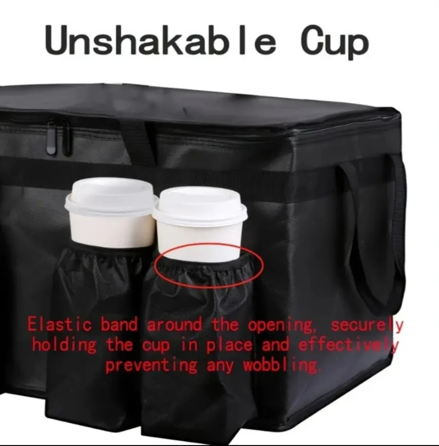 New XXXL Insulated Food Delivery Bag For Ubereats, Etc.. - photo 3