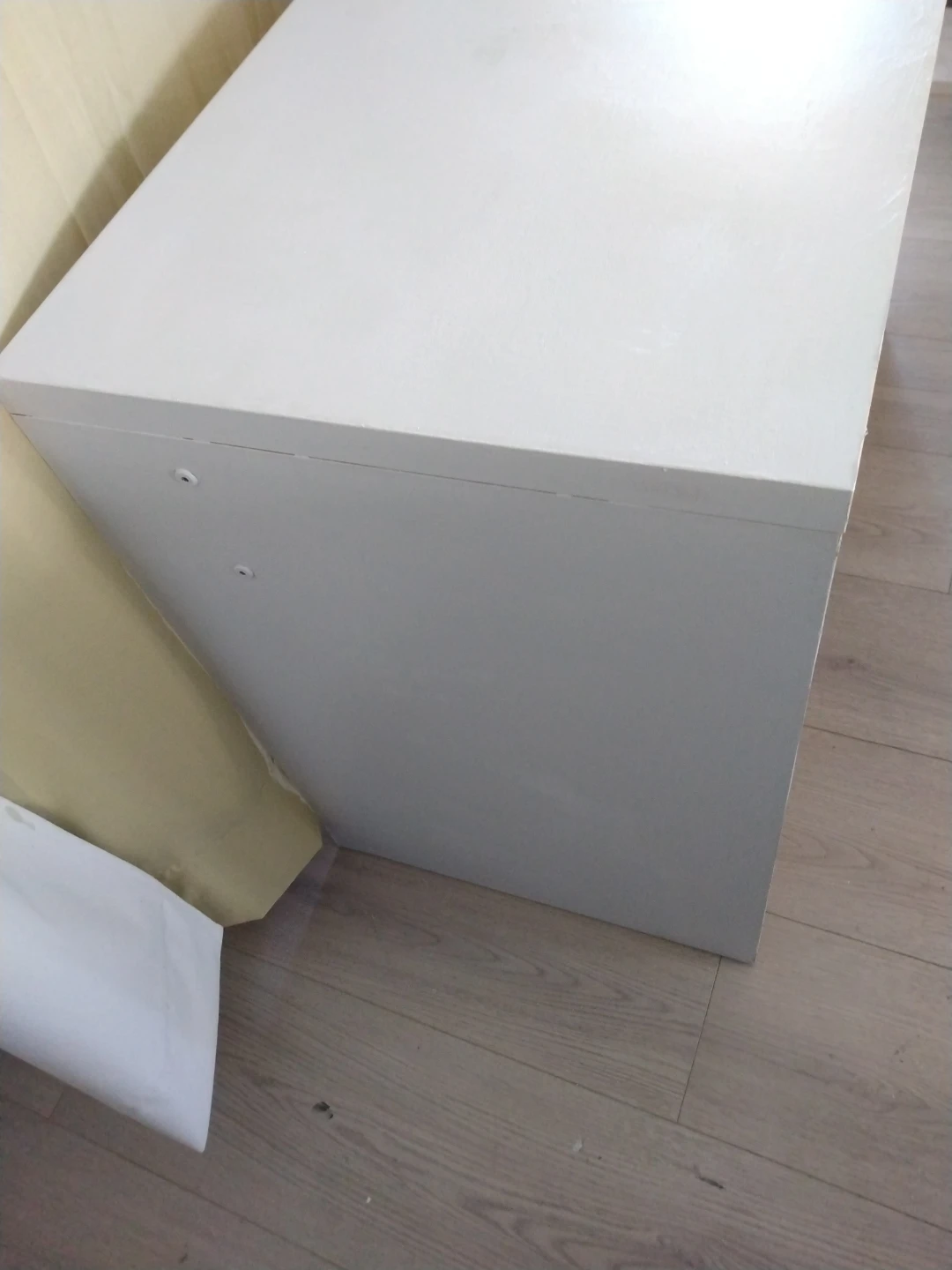 Study desk & Grey fabric office chair - photo 4