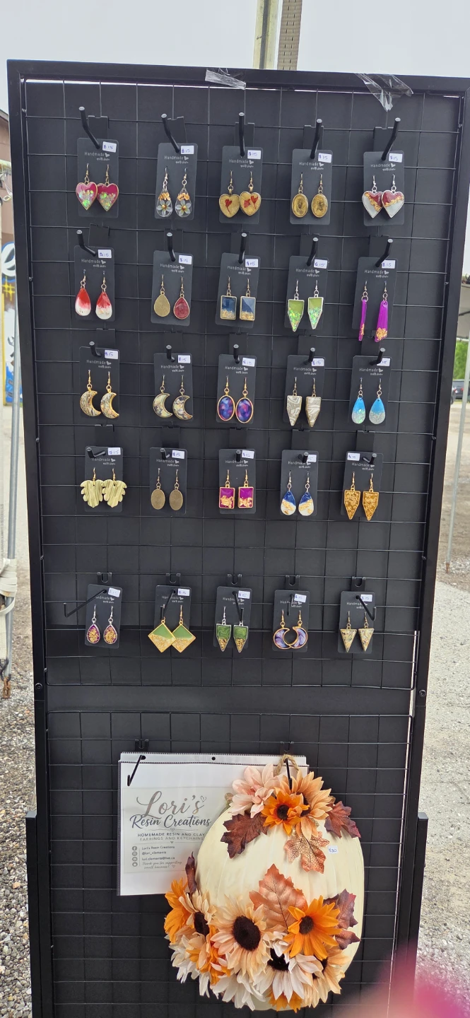 Lori's Resin/ Clay Earrings, Key chains, Necklesses. Etc