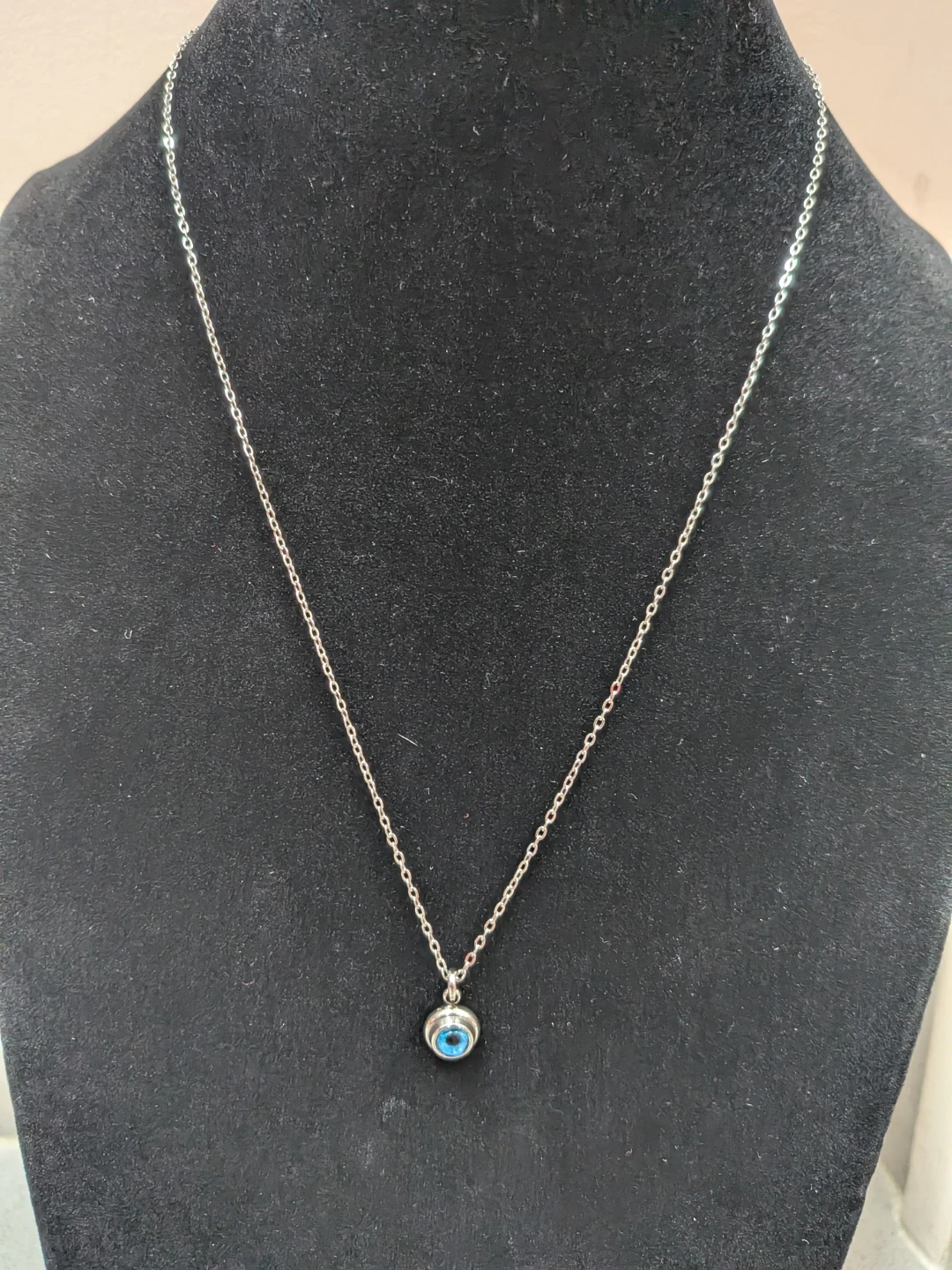 Dainty Evil Eye Necklace - photo 2