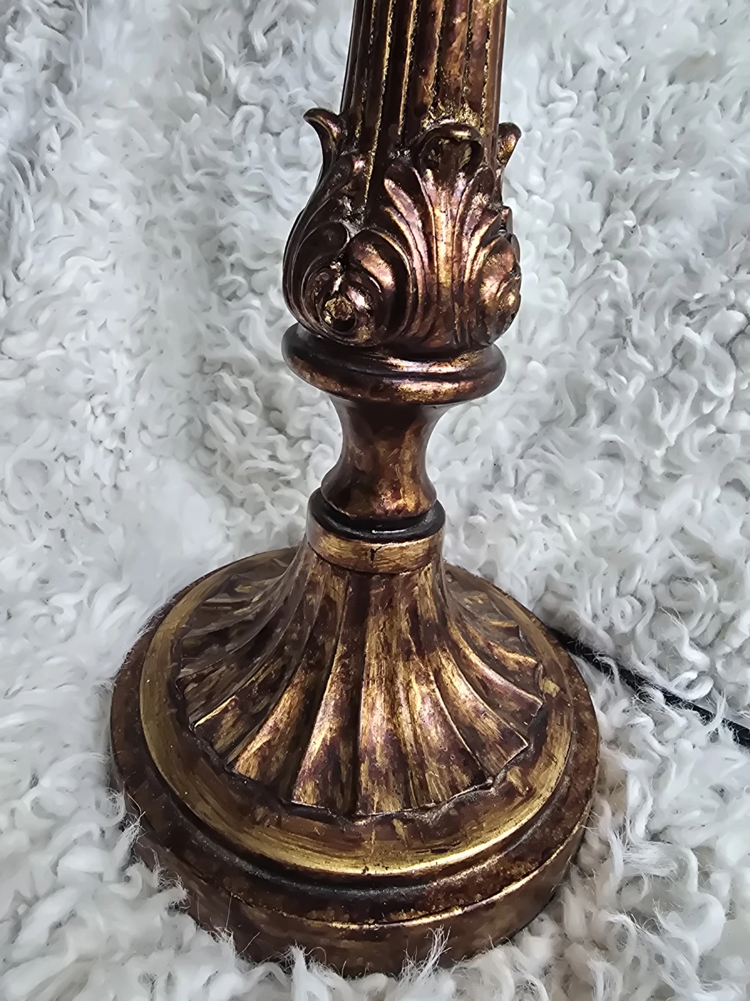 Vintage Ornate Table Lamp Base Only - photo 3