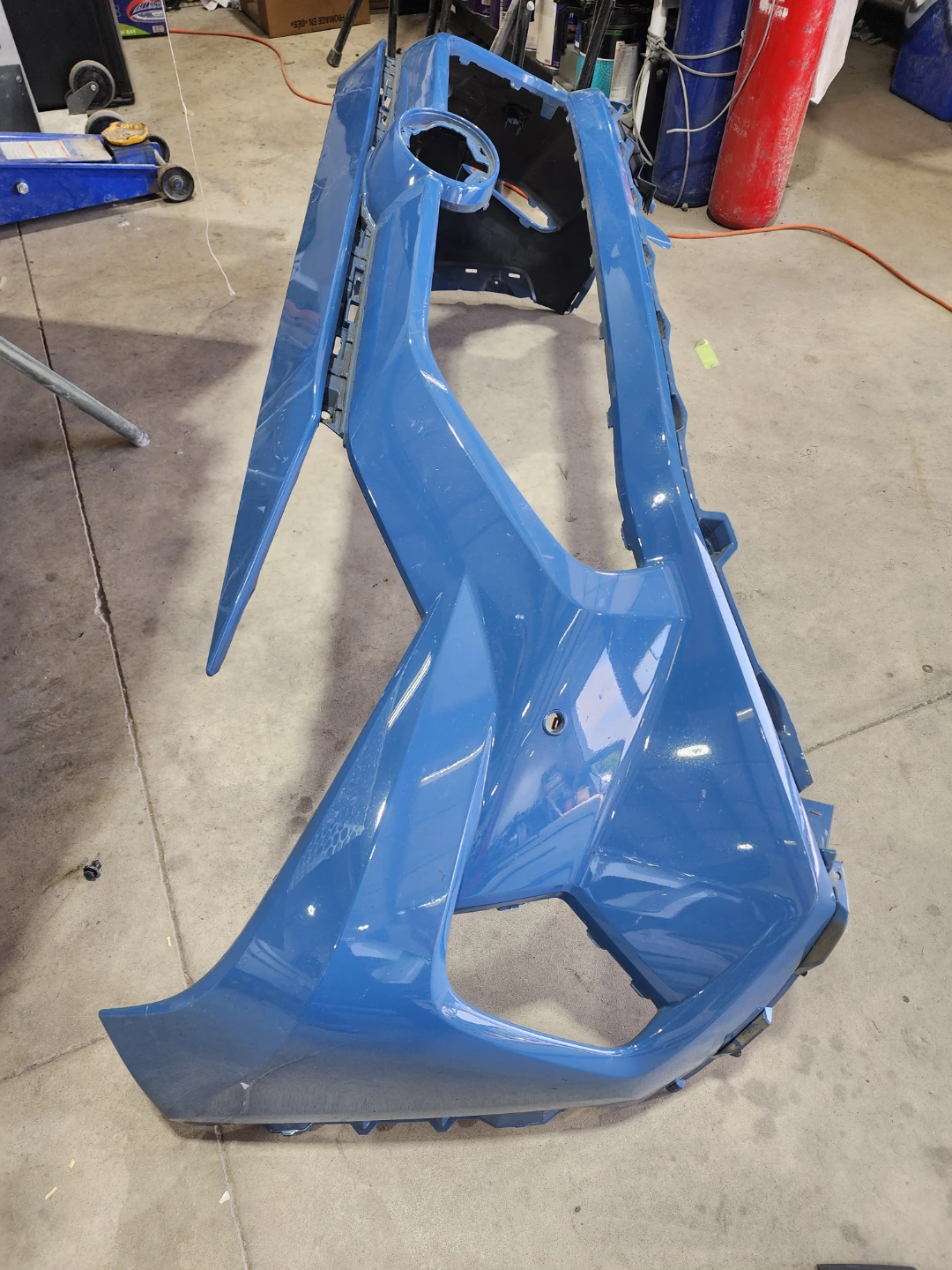 Blue Front Bumper Assembly - photo 2