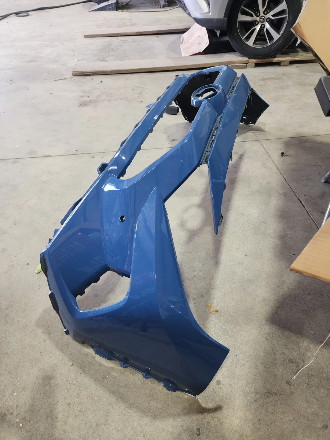 Blue Front Bumper Assembly - photo 4