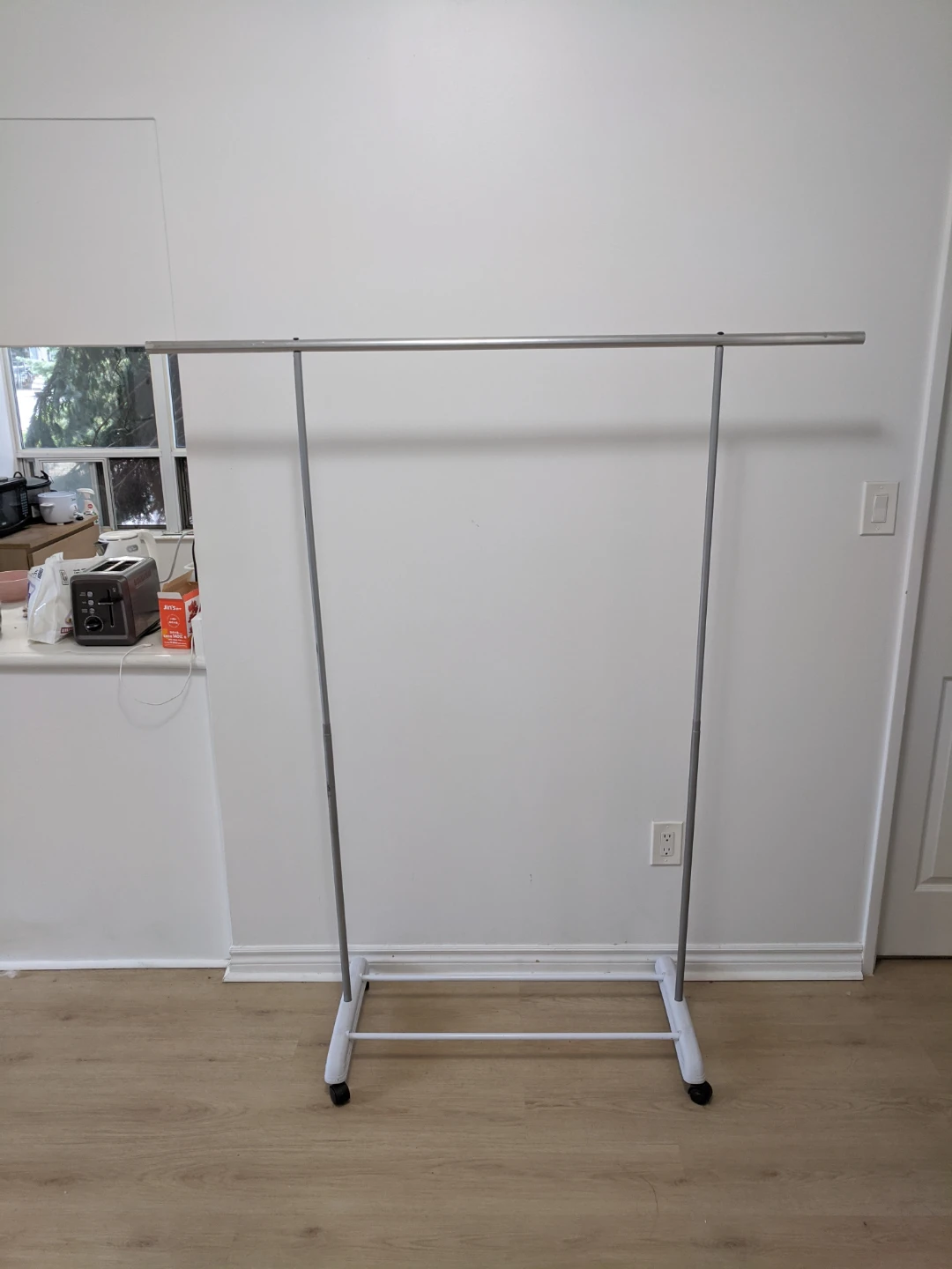Collapsible Rolling Garment Rack