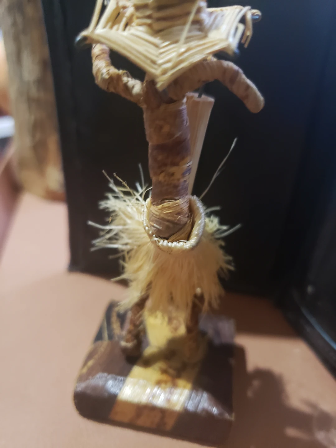 Handmade Straw Figurine - photo 4