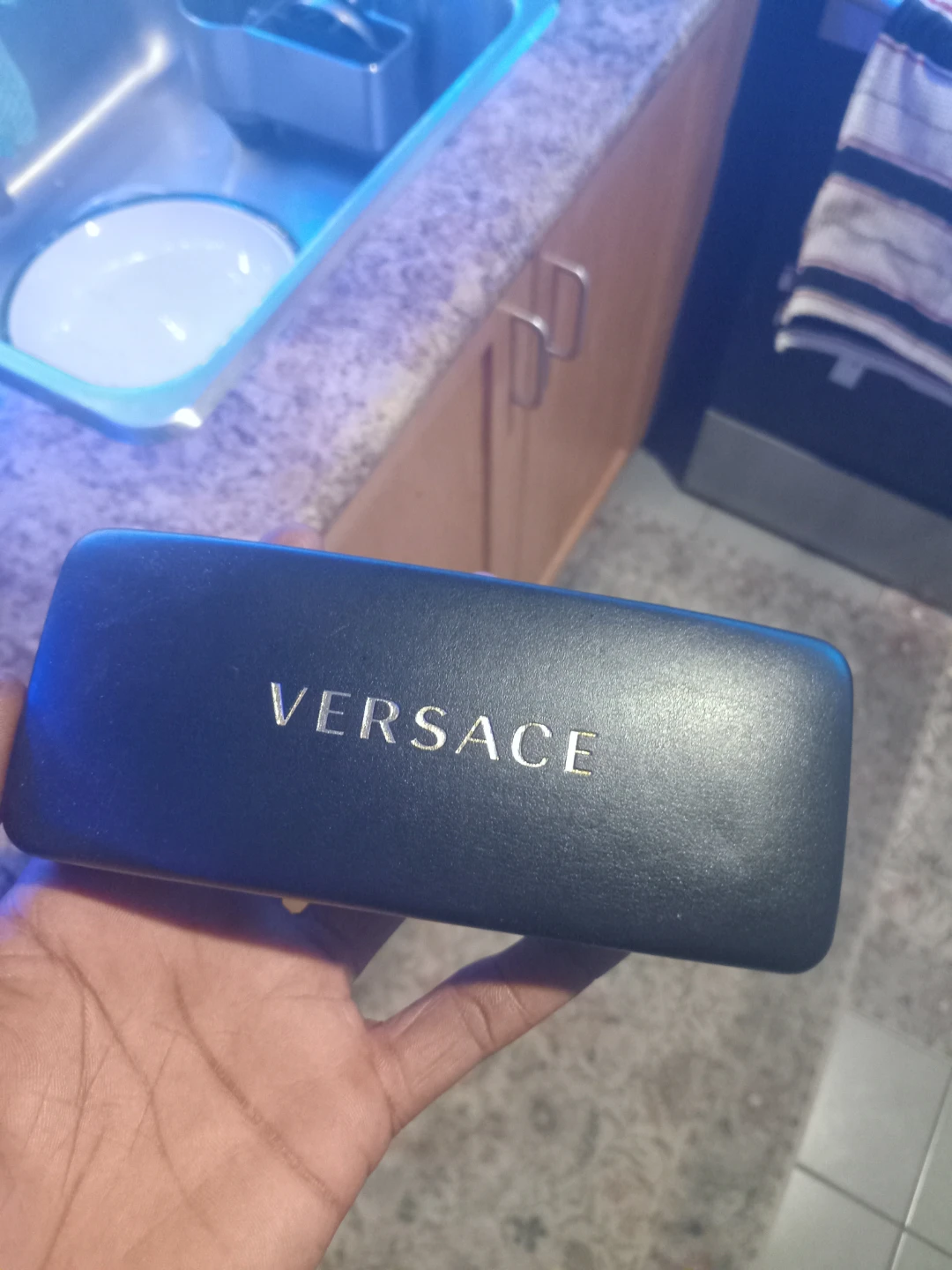 Versace glasses case