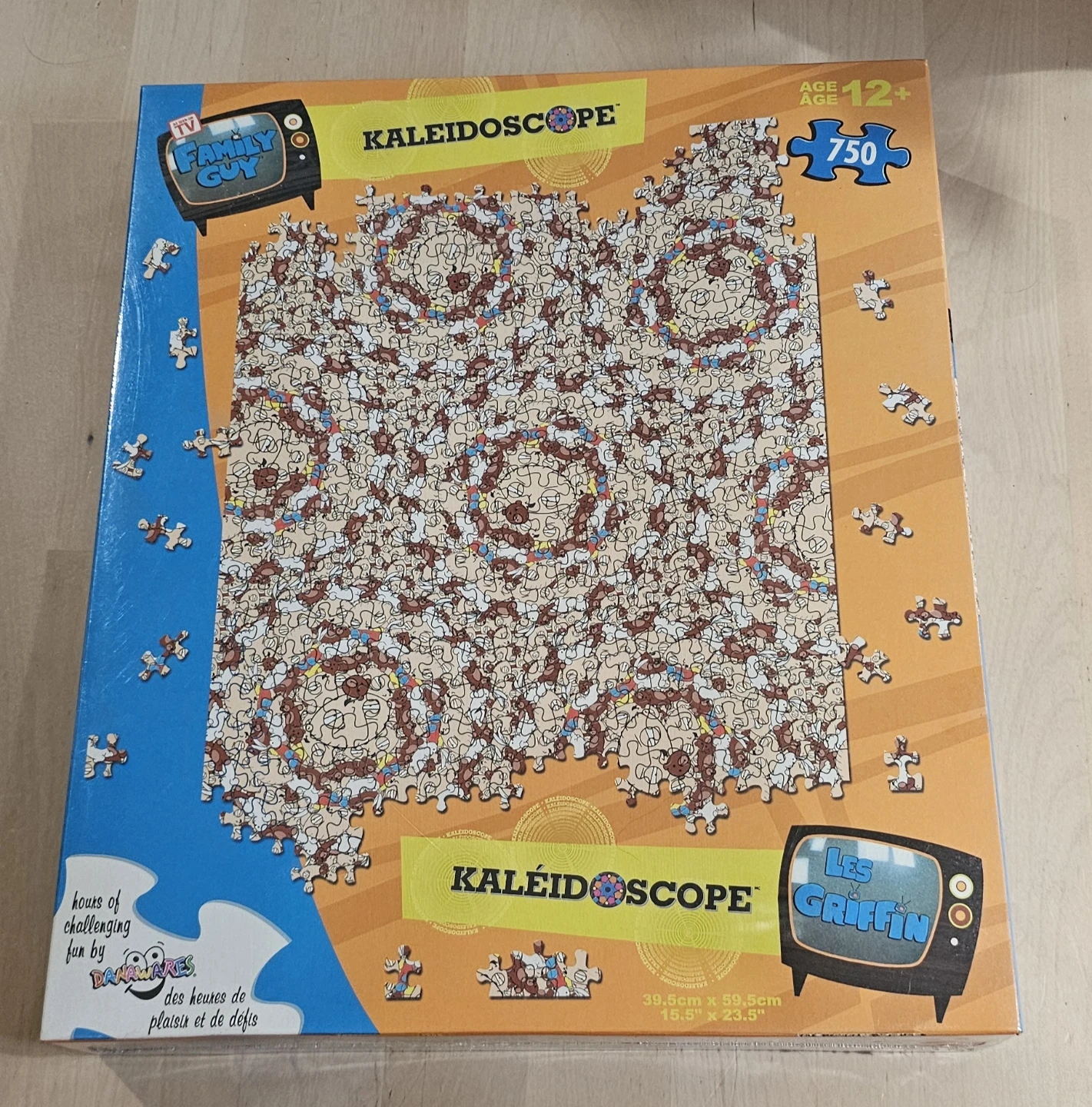 Family Guy Kaleidoscope 750 Piece Jigsaw Puzzle