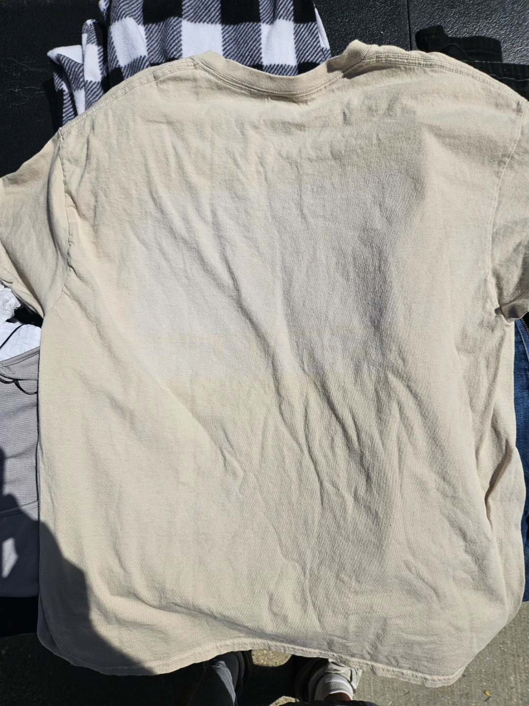 Gildan Chicago Skyline T-Shirt Beige Large - photo 2