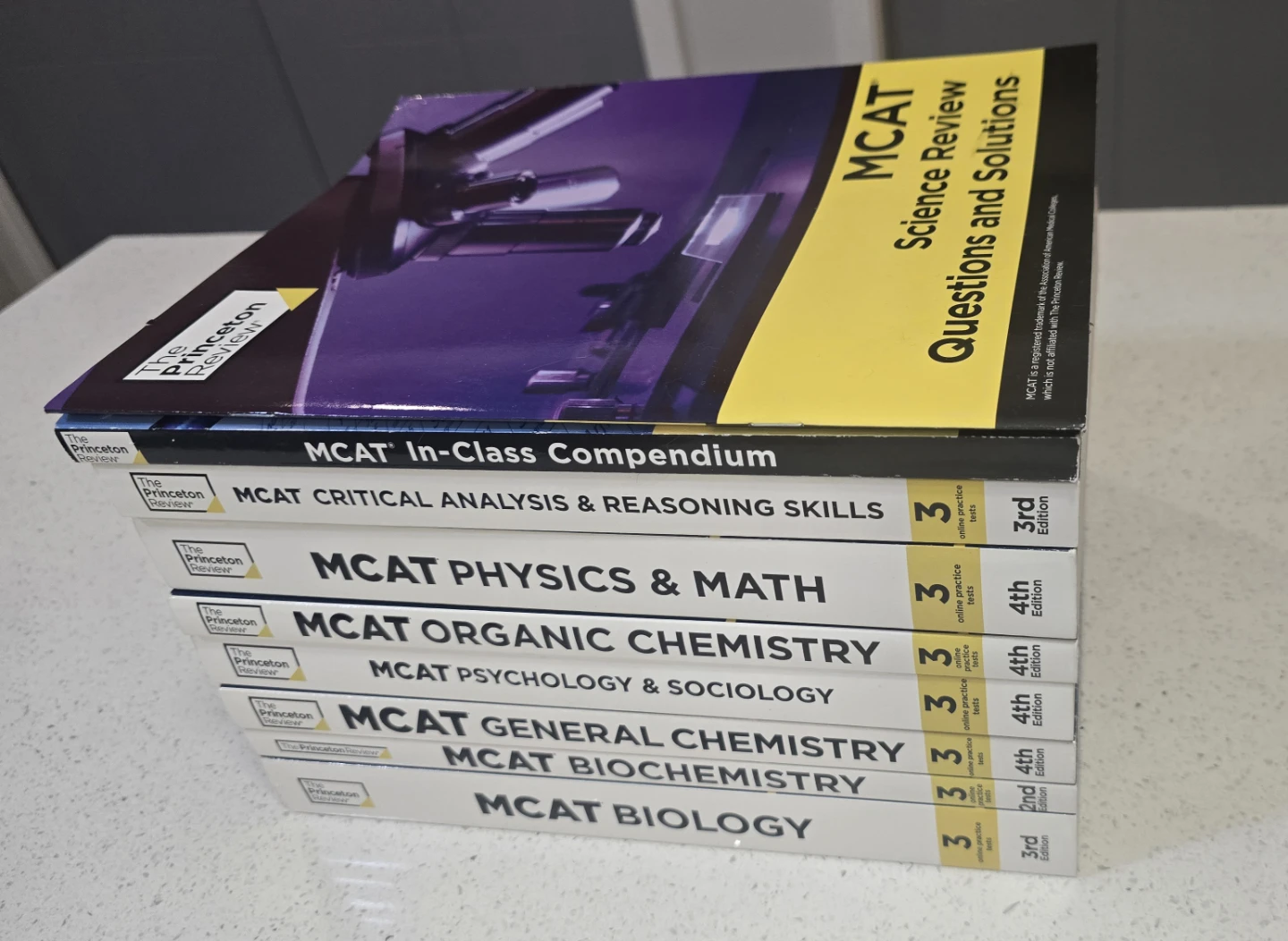 The Princeton Review MCAT Study Books Bundle