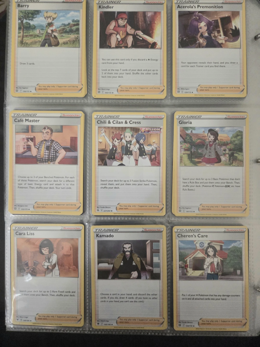 Pokemon trainer cards - photo 2