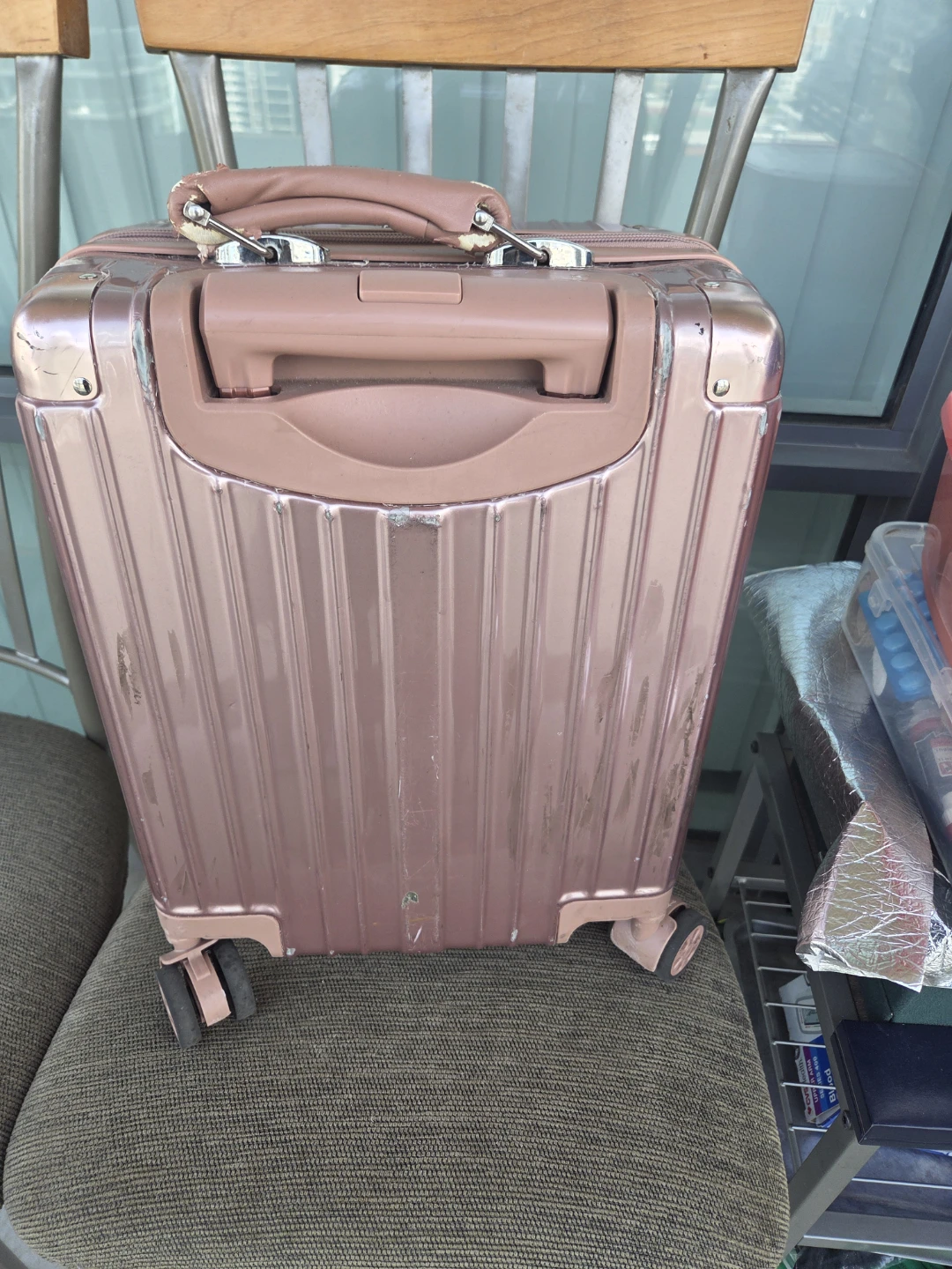 VERYRIO Rose Gold Carry-On Luggage - photo 4