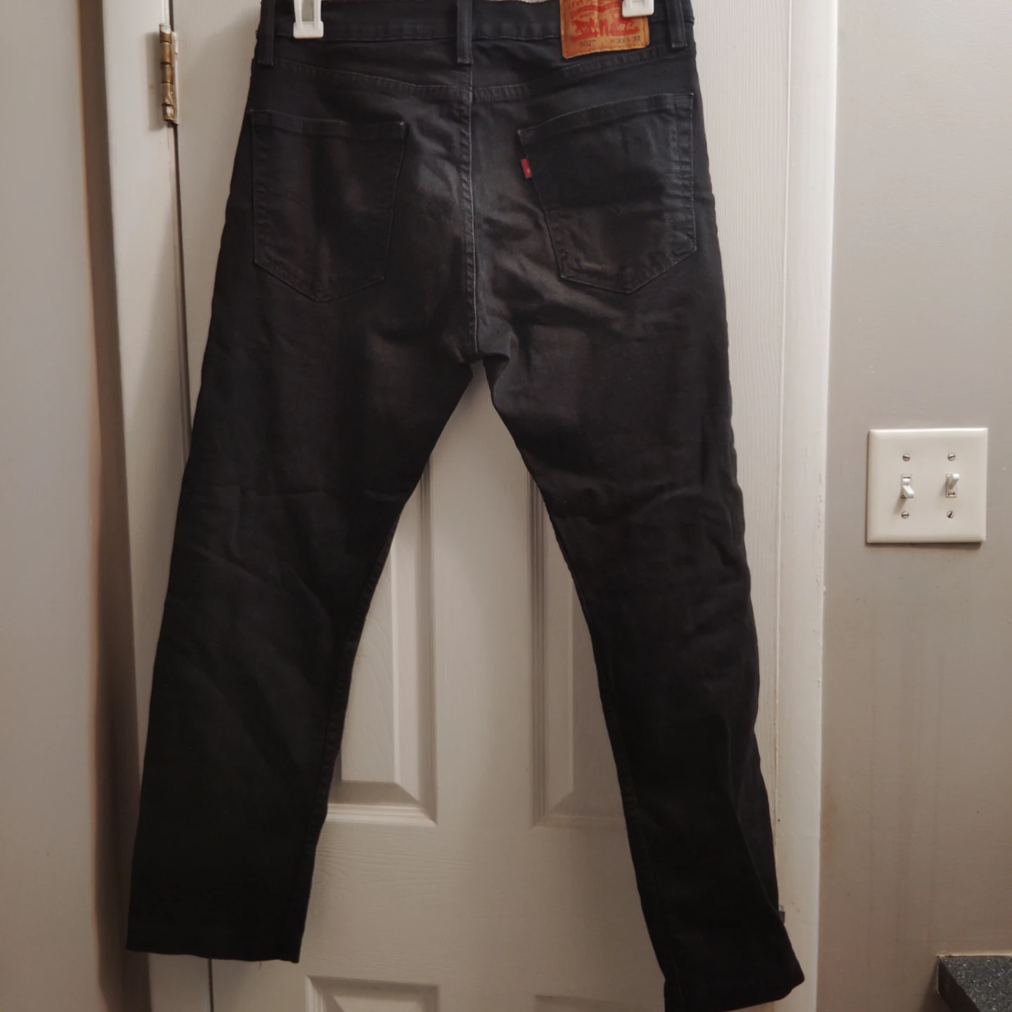Levi’s 502 Regular Taper Jeans - Black (W33 L32) - photo 4