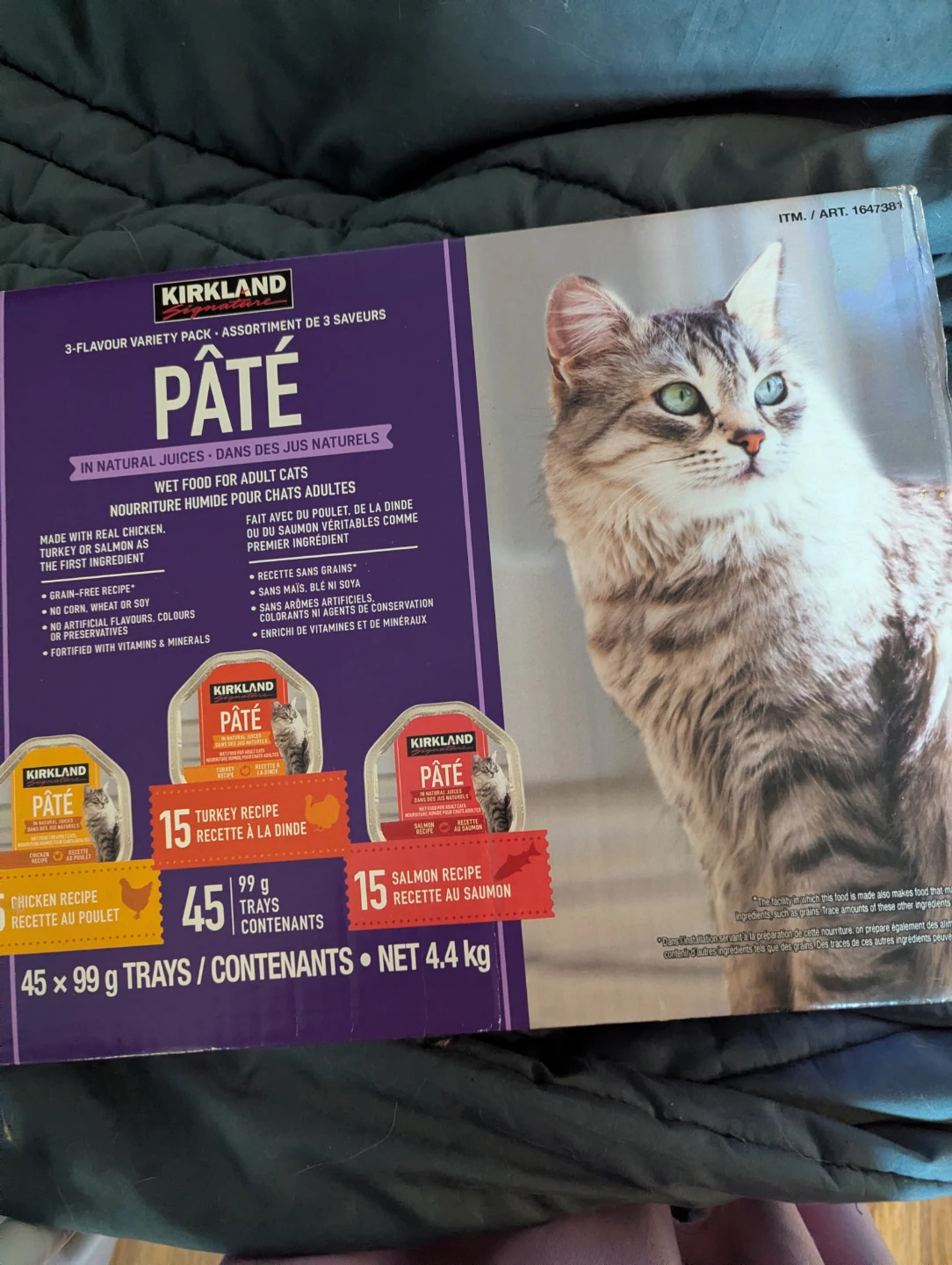 Kirkland Signature Pâté Wet Food for Adult Cats - 3 Flavour