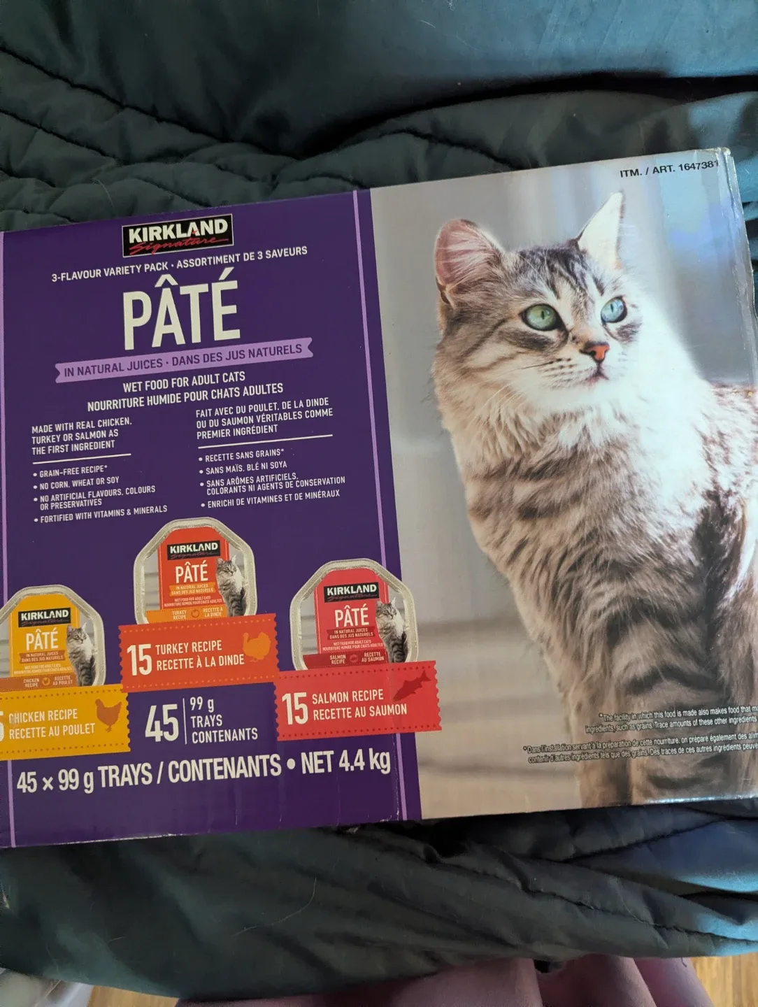 Kirkland Signature Pâté Wet Food for Adult Cats - 3 Flavour