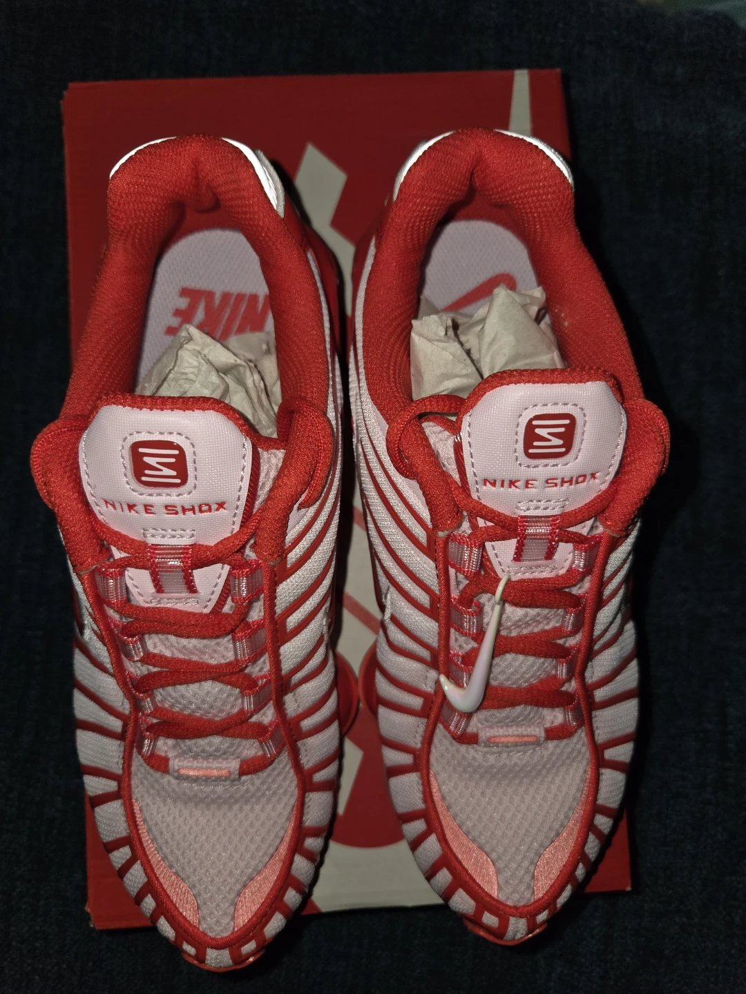 Nike Shox TL GS Kids Shoes Pink/Red Size 4Y - photo 3