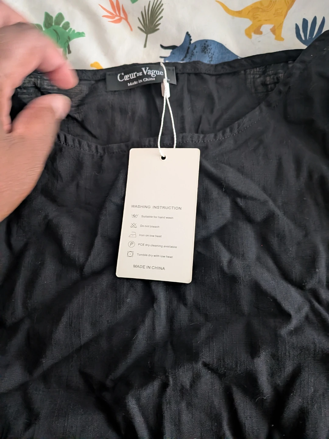 Coeur de Vague Black Top - Size L - photo 3