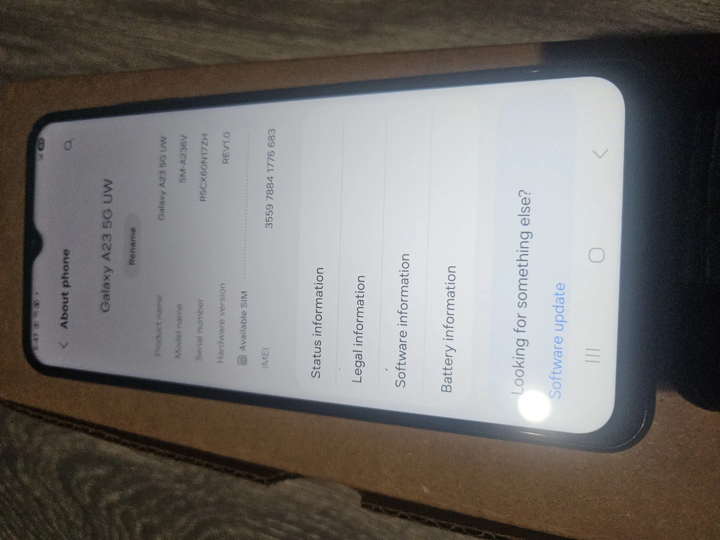 Samsung Galaxy A23 5G UW - photo 5