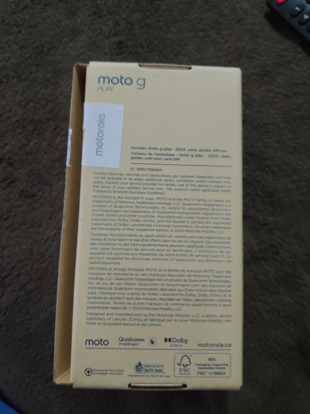 Motorola Moto G Play (2024) Smartphone - photo 4