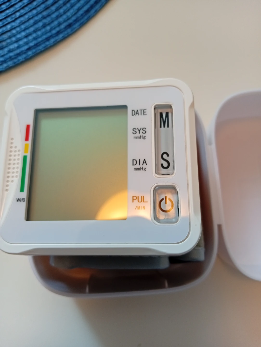 White Digital Blood Pressure Monitor