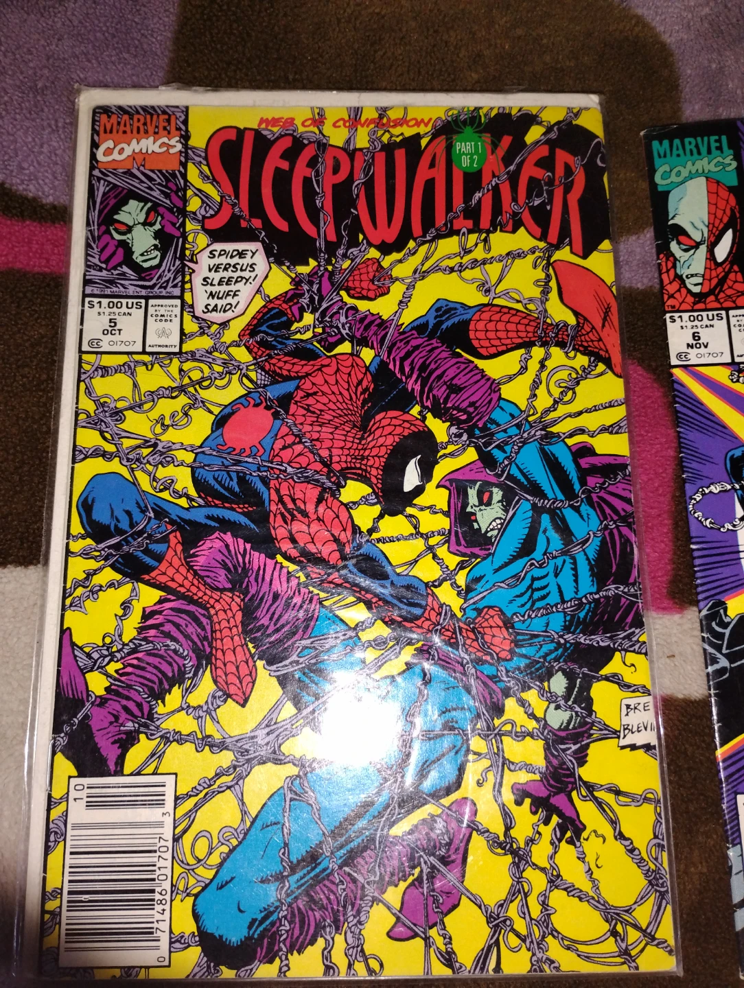 Marvel Comics Sleepwalker Comic Books
