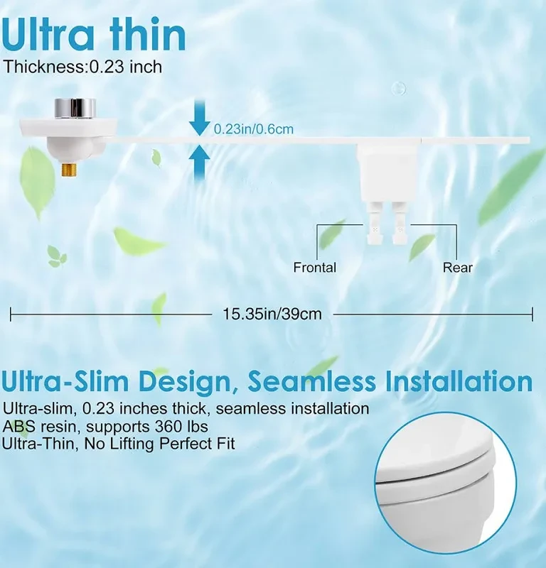 (BRAND NEW) Ultra-Thin Bidet Attachment - photo 3
