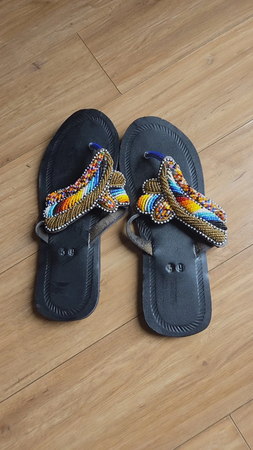 Anthentic Kenyan Maasai shoes