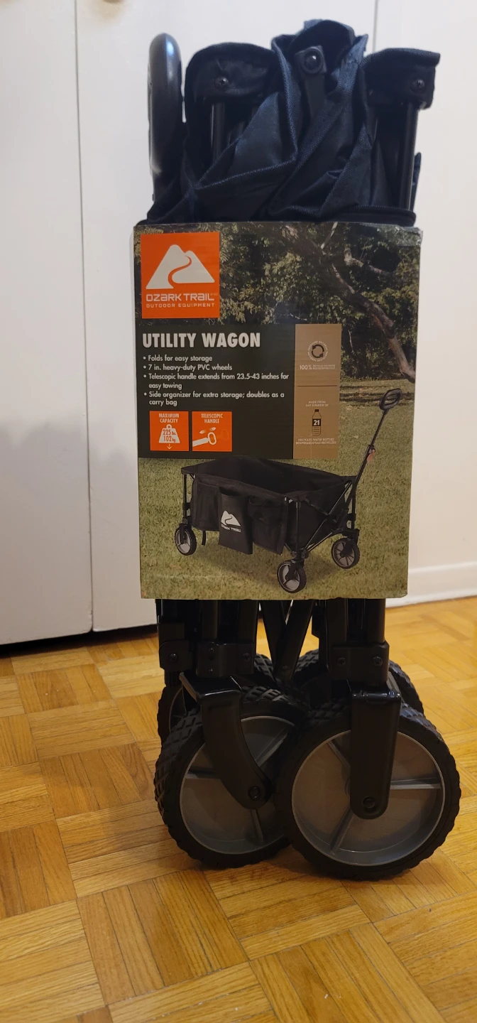 Brand New Ozark Trail Black Utility Wagon
