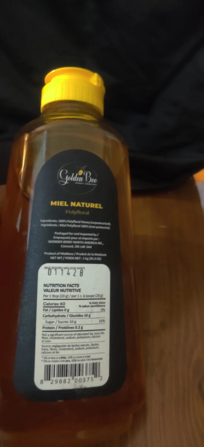 Golden Bee Natural Polyfloral Honey 1 kg x 2 - photo 5