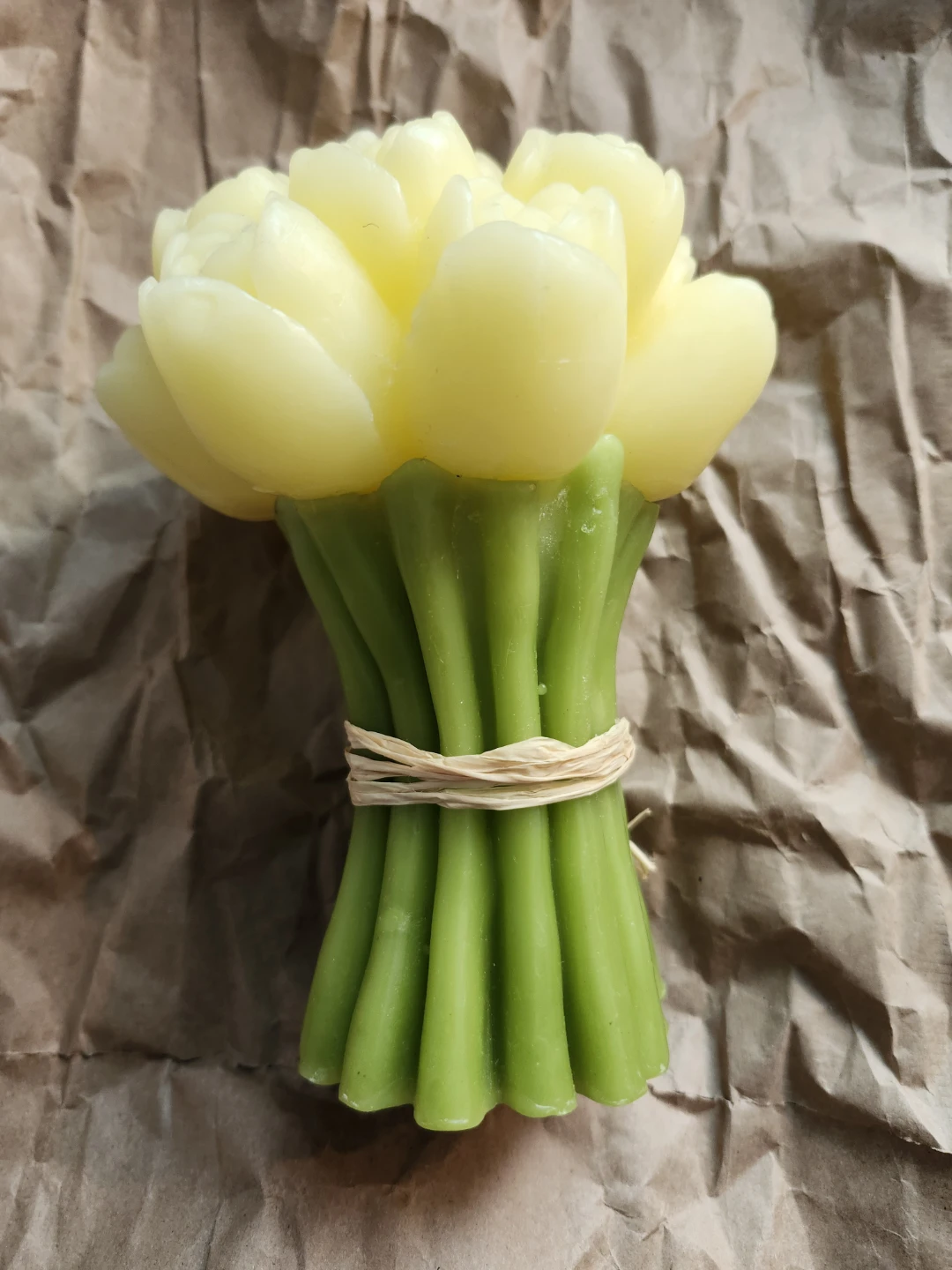 Yellow Rose Bouquet Candle - photo 3