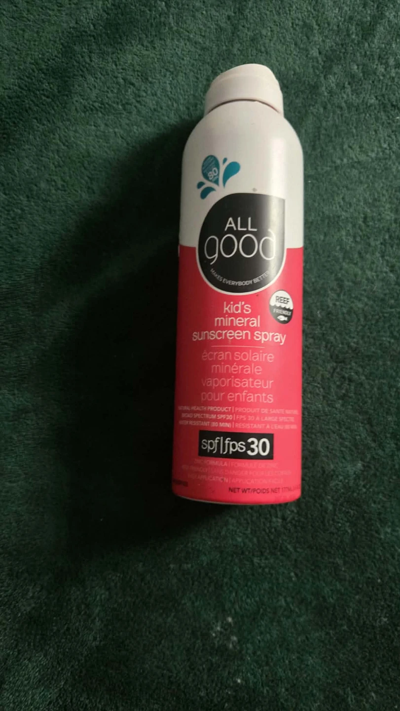 All Good Kid's Mineral Sunscreen Spray SPF 30