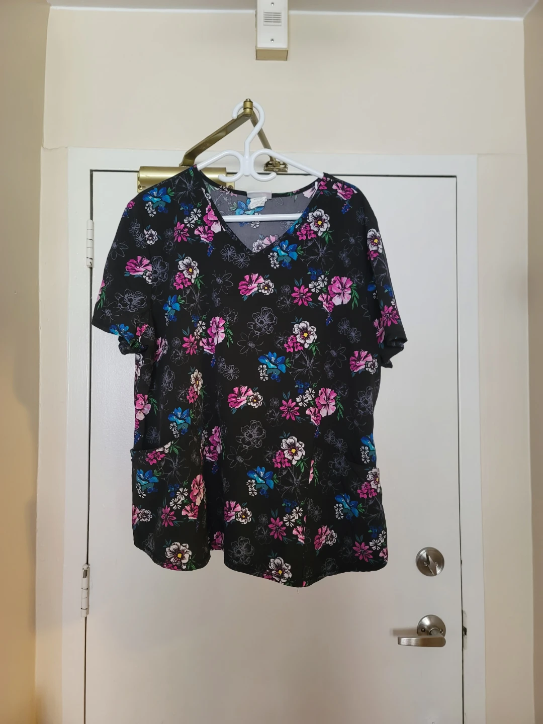 Assorted Scrub Tops And 2 Pair Black Pants - photo 5