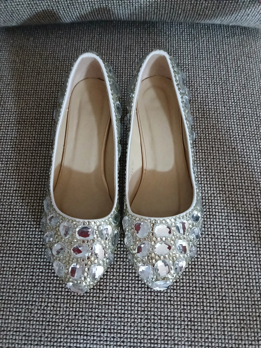 Sparkly Embellished Women's Heels - photo 2