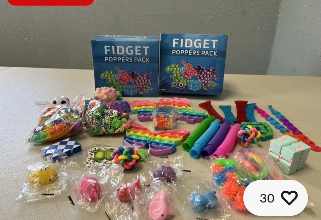 Assorted Fidget Toys Pack 120 pieces