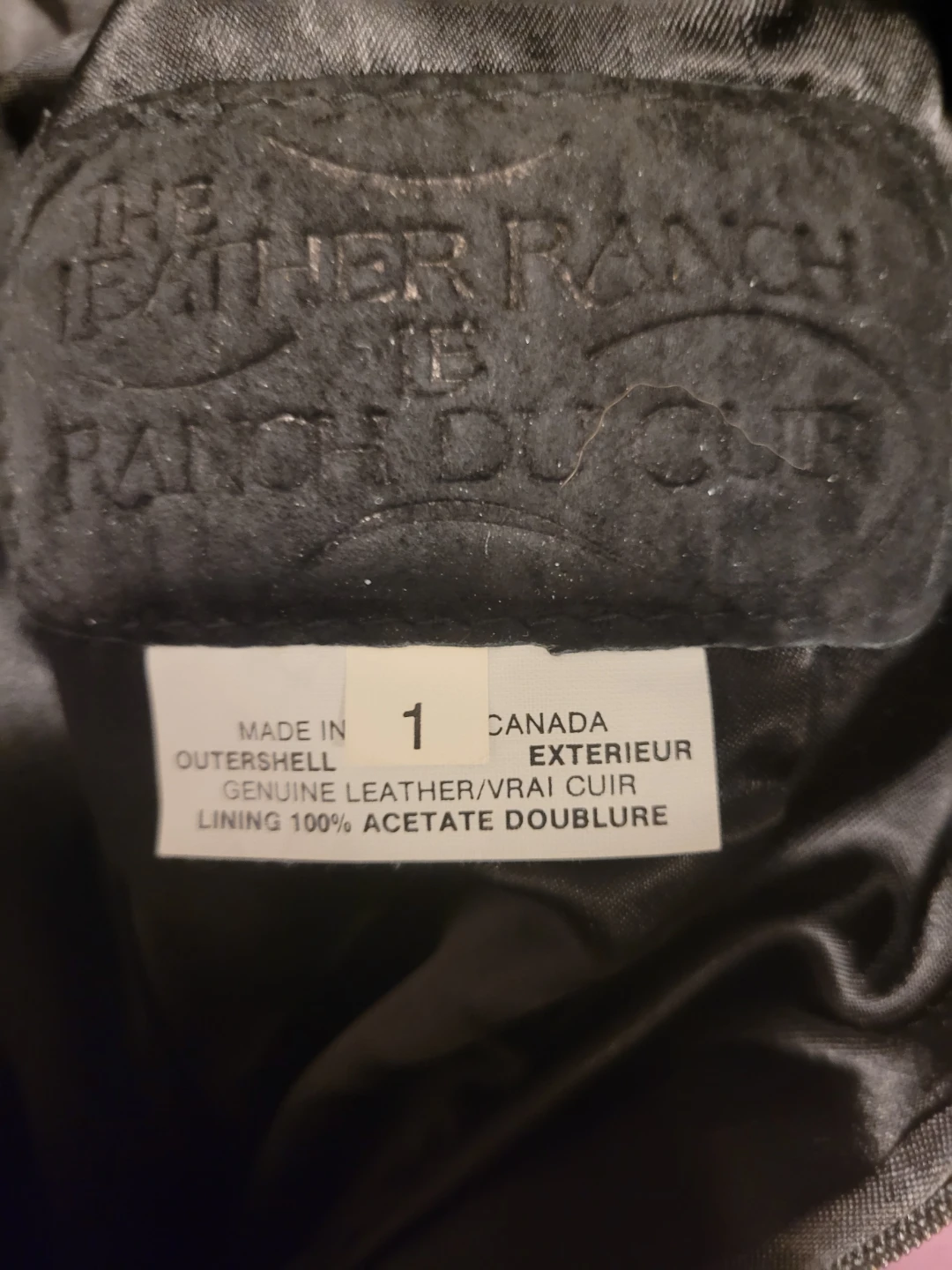 The Leather Ranch Black Genuine Leather Dress Size 1 - photo 3