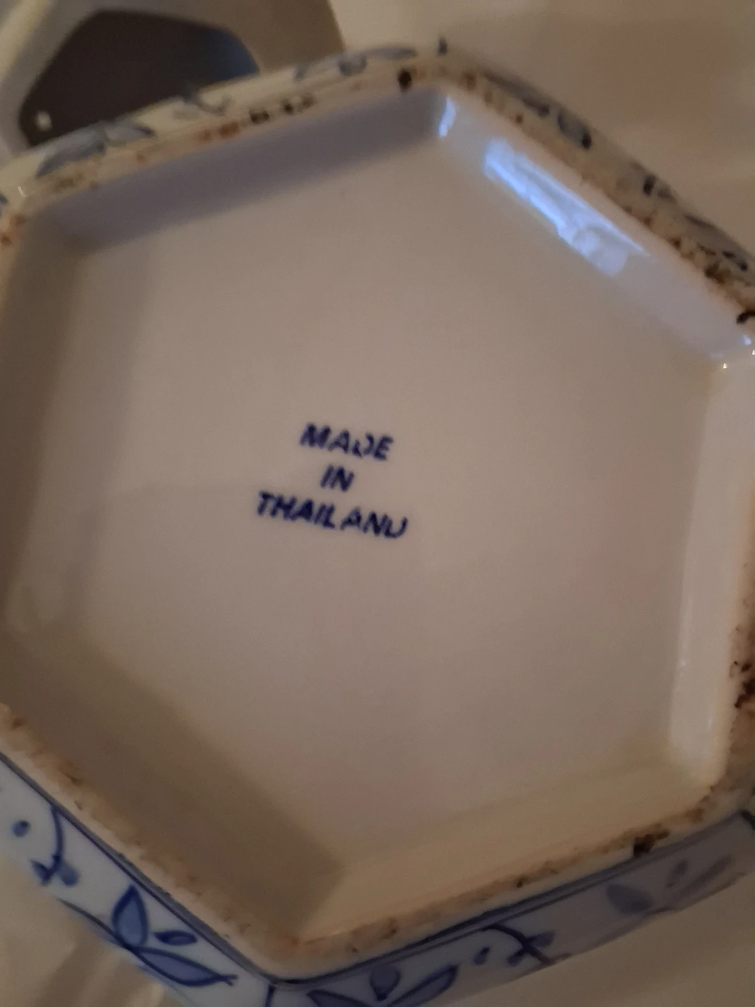 Blue and White Porcelain Teapot - photo 3
