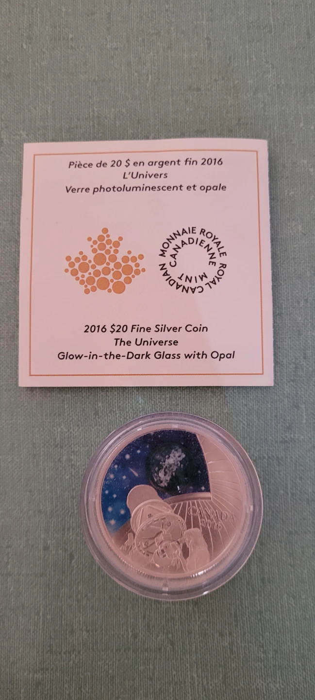 Fine Silver Coin The Universe - photo 2
