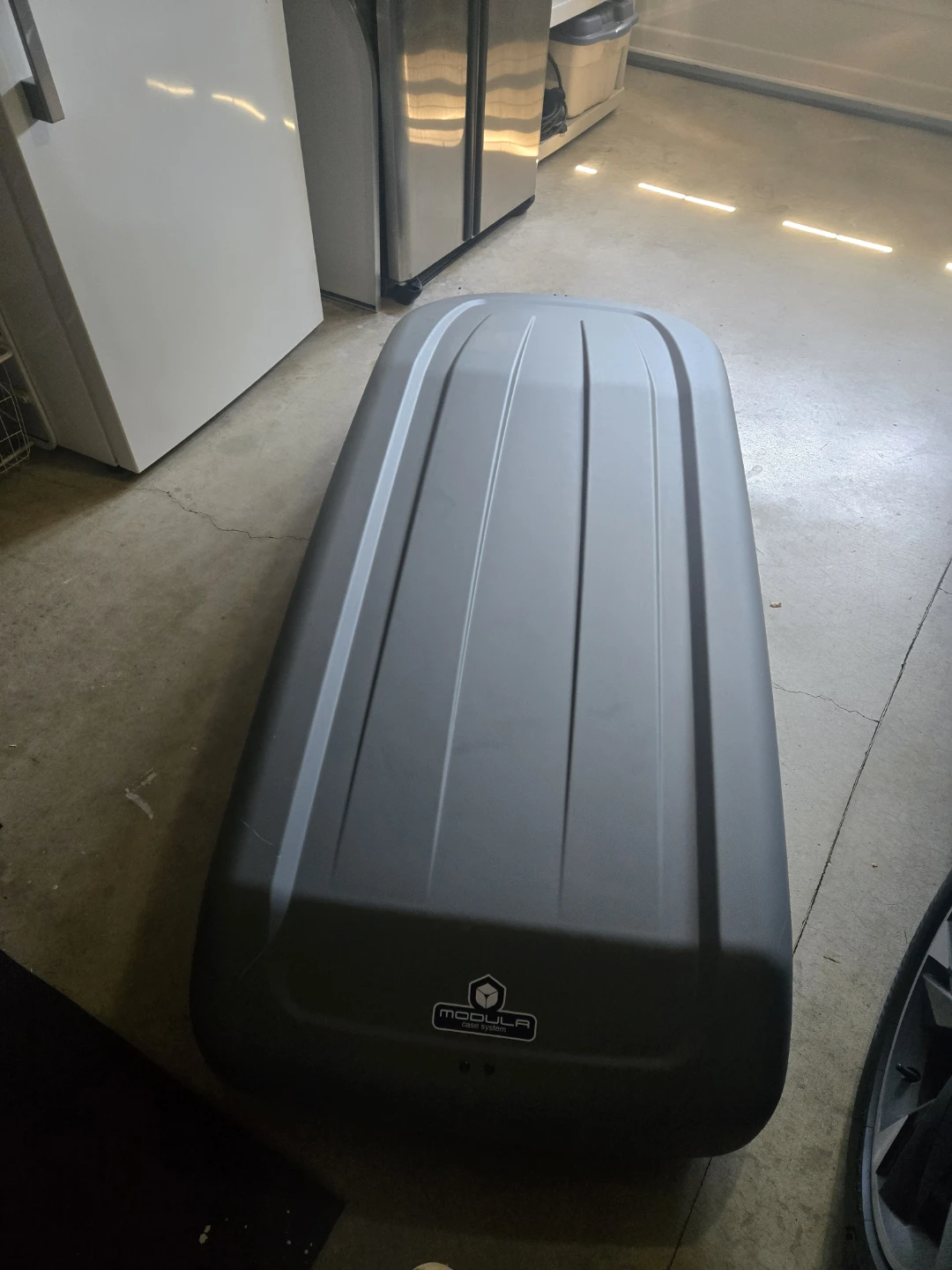 Modula EVO 550L Cargo Box + Rhino-Rack Vortex SX Roof Rack
