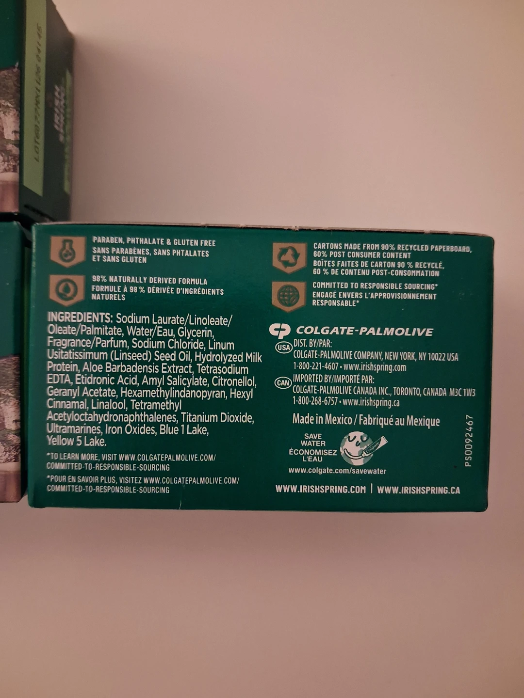 Irish Spring Aloe Mist Soap Bars - photo 3
