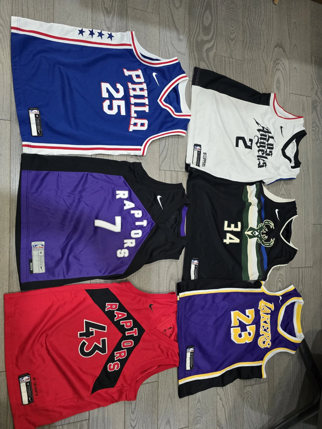 Youth Basketball Jerseys - Medium Size